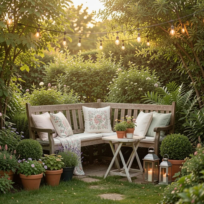 Décoration extérieure de jardin : créer un coin déco qui a du caractère