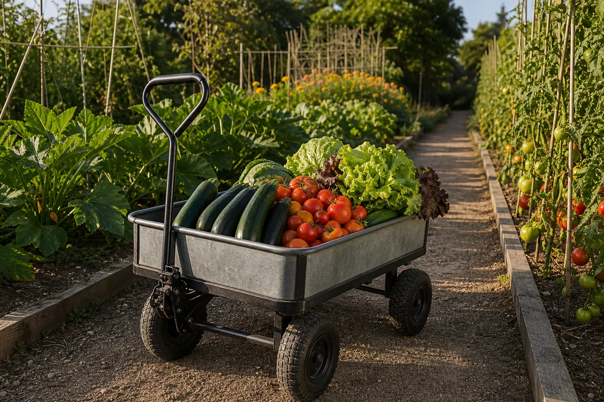 Chariot de jardin : quel modèle choisir pour vos travaux