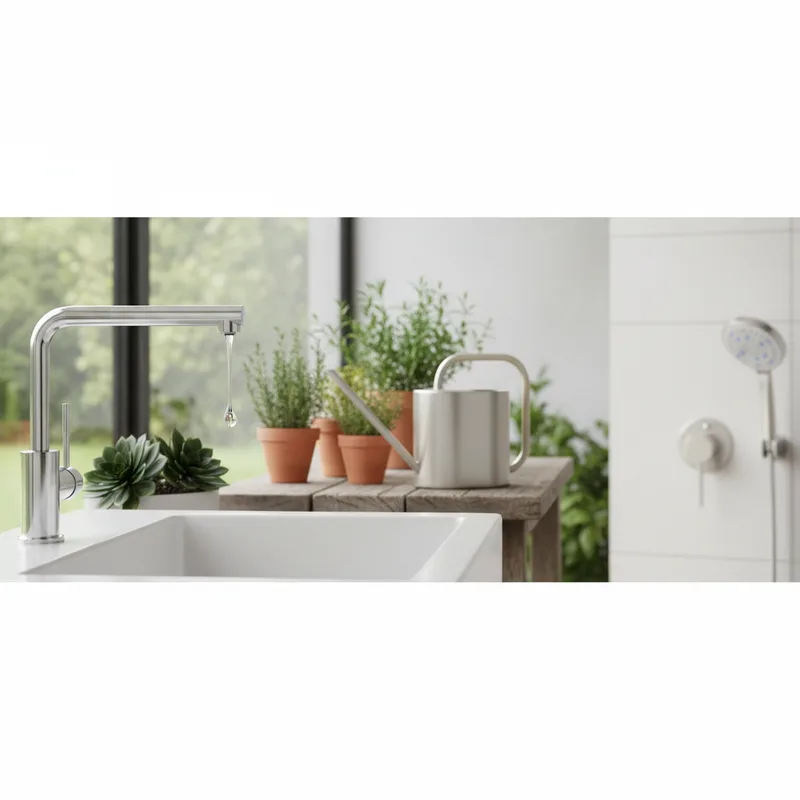 10 gestes pour économiser l'eau à la maison et au jardin