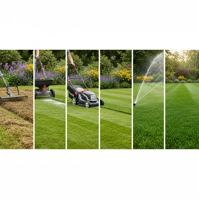 Entretenir sa pelouse au fil des quatre saisons