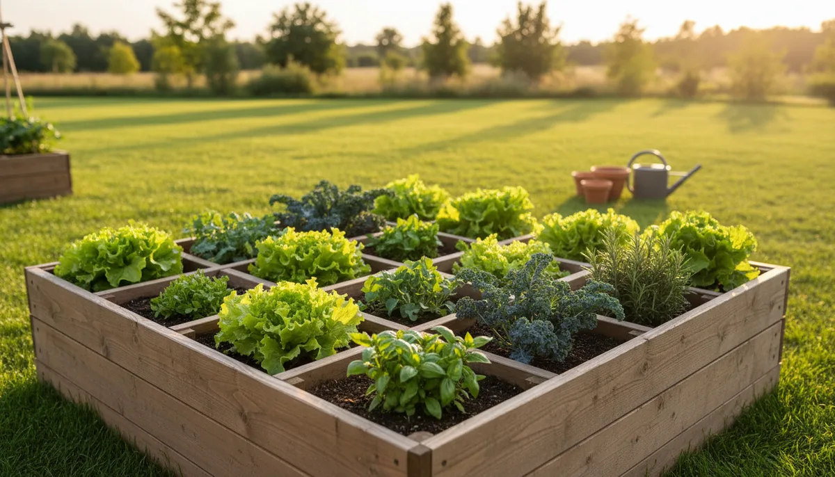 Jardin potager en carrés : créer, aménager et cultiver pas à pas