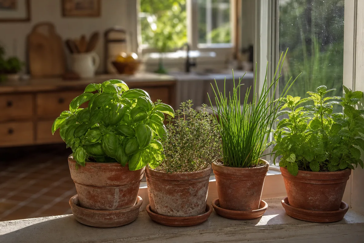 Plantes aromatiques en intérieur : le guide de culture