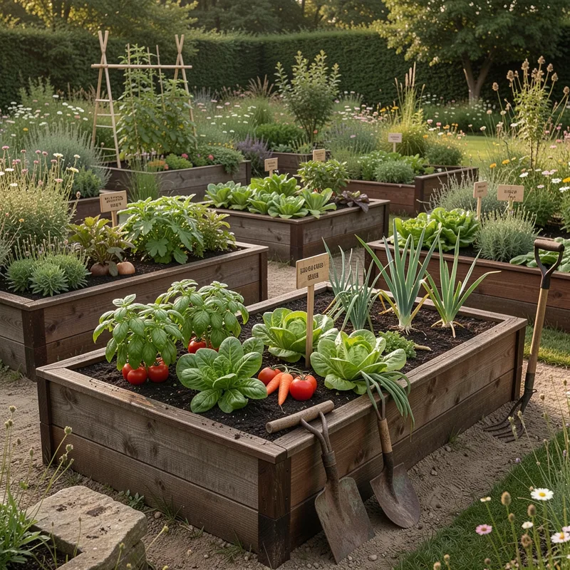 Tableau d'association des légumes au potager : 20 combinaisons testées (PDF inclus)